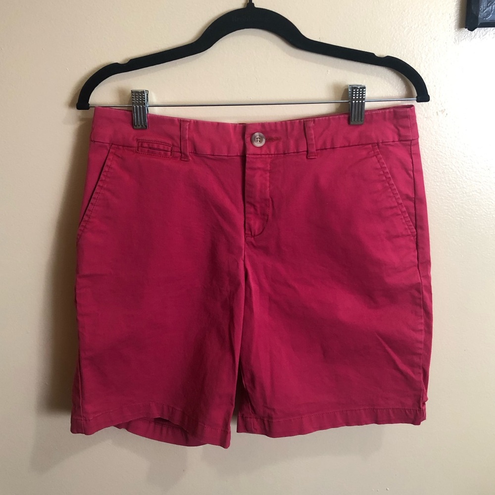 GAP Boyfriend Pink Khaki Shorts